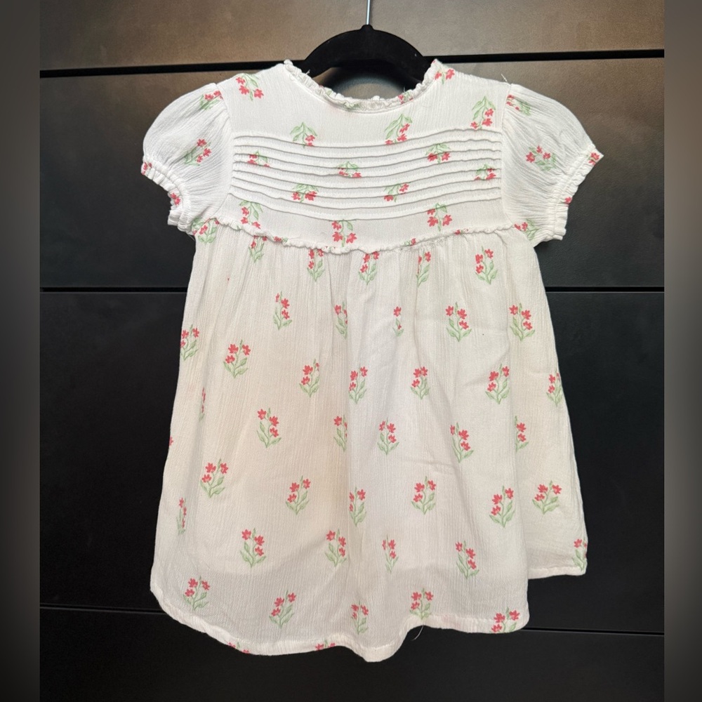 🌺 Kids Floral White Dress 🌺